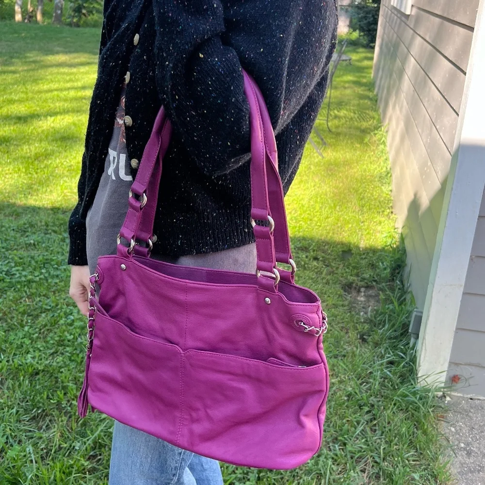 Great American Leather Works Hobo-Style/Y2K Shoulder Bag - Picture 6 of 16